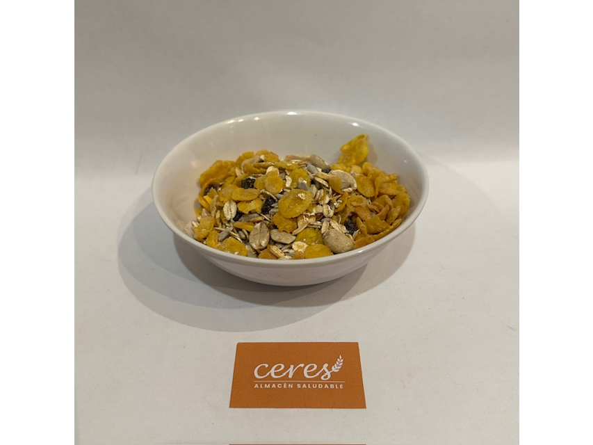 Granola artesanal con STEVIA