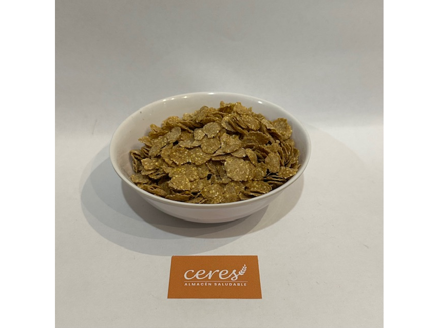 Copos integrales con miel