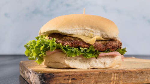 Hamburguesas con fritas