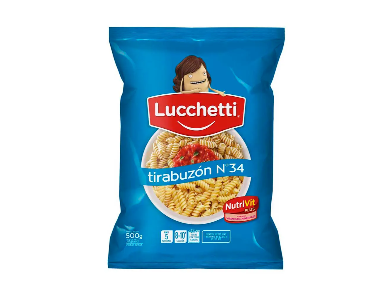 FIDEO LUCHETTI TIRABUZON O SPAGETTI
