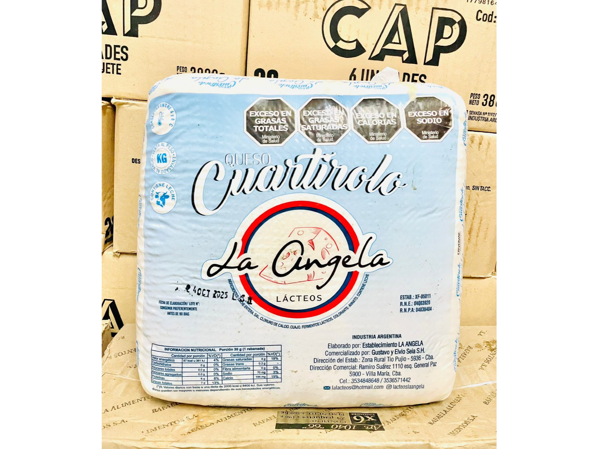 QUESO CREMOSO LA ANGELA