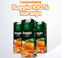 JUGO BAGGIO 1L EXPRIMIDO NARANJA NATURAL SIN SELLOS