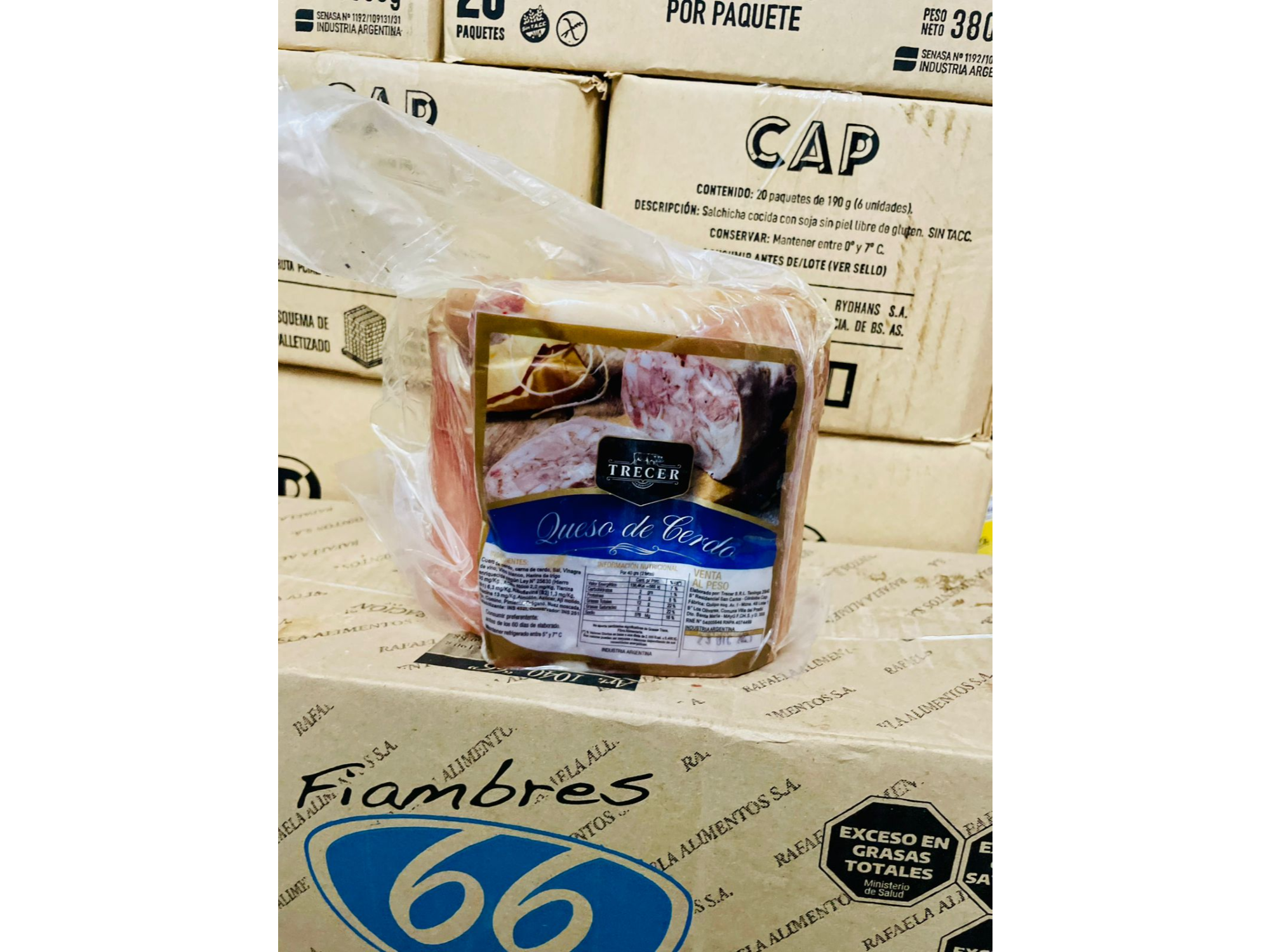 QUESO DE CERDO TRECER ARTESANAL