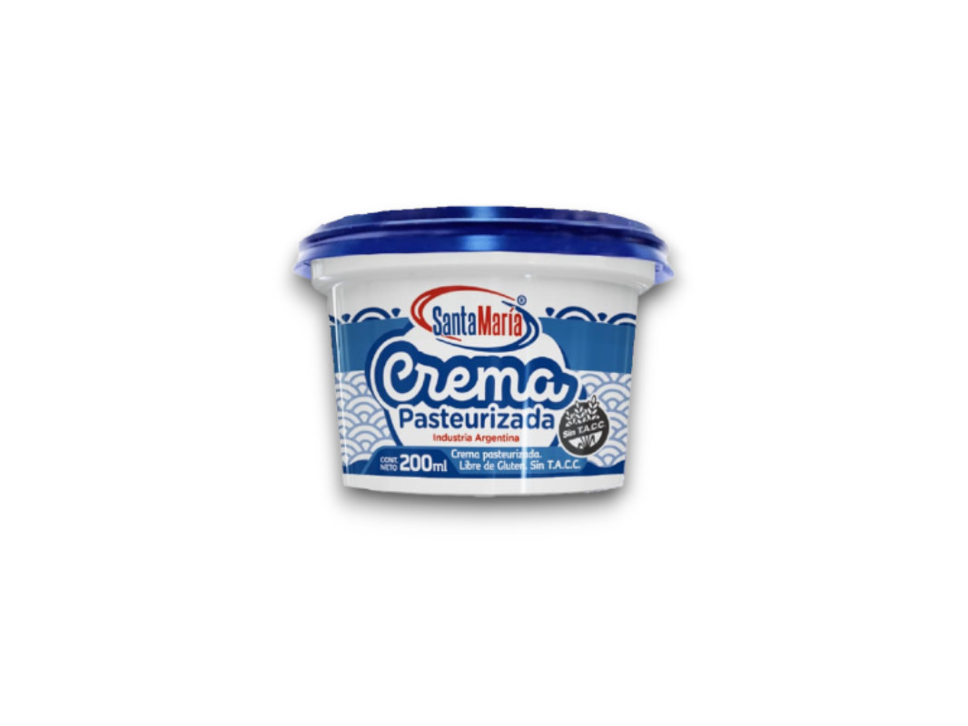 CREMA DE LECHE SANTA MARIA 200 GRS
