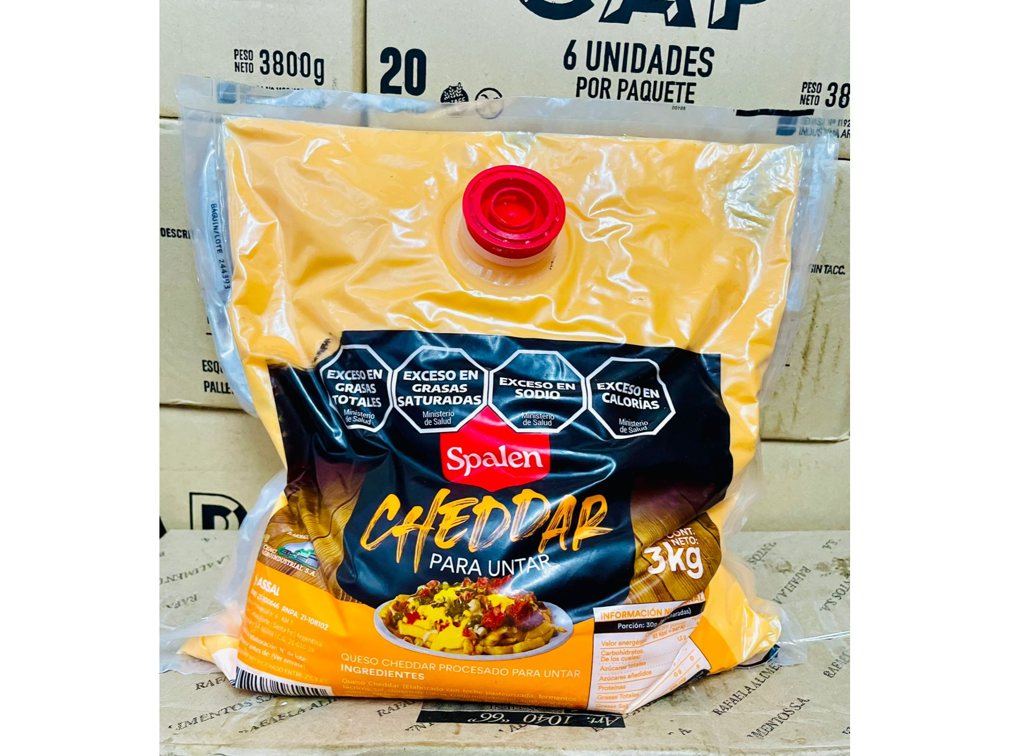 CHEDDAR POUCH SPALEN 3KG