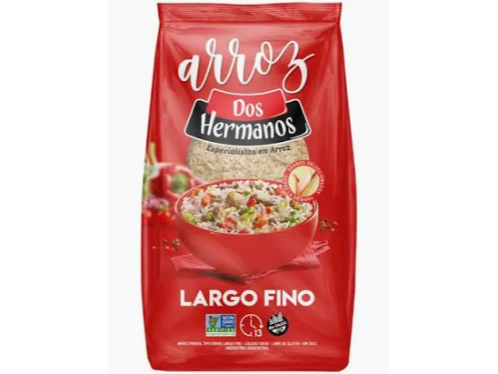 ARROZ 1KG DOS HERMANOS ROJO
