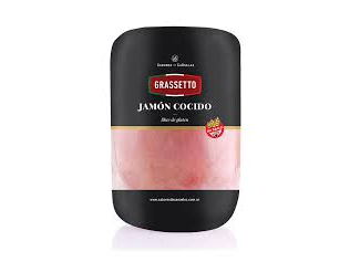 JAMON COCIDO CON CUERO GRASSETO