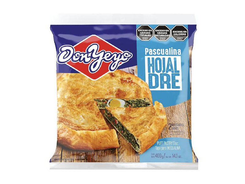 PASCUALINA HOJALGRE DON YEYO