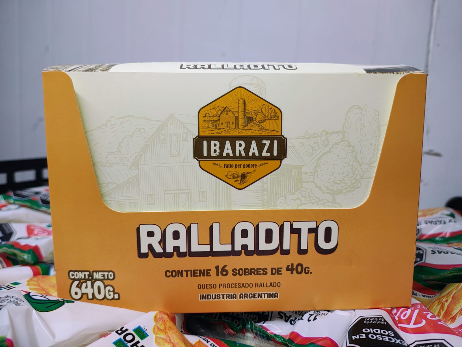 RALLADITO IBARAZZI X 20 UNIDADES