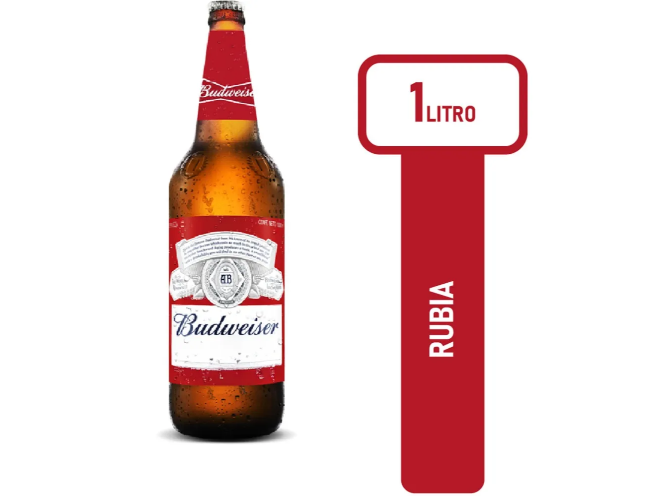 BUDWEISER 1L