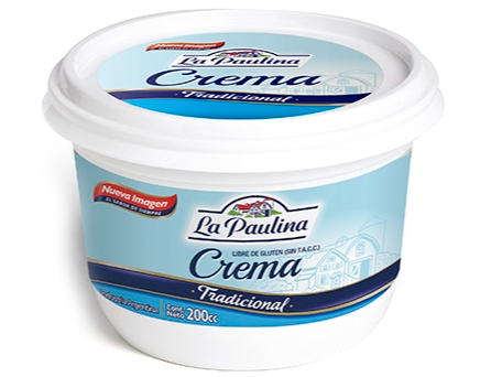 CREMA DE LECHE  LA PAULINA 200GRS