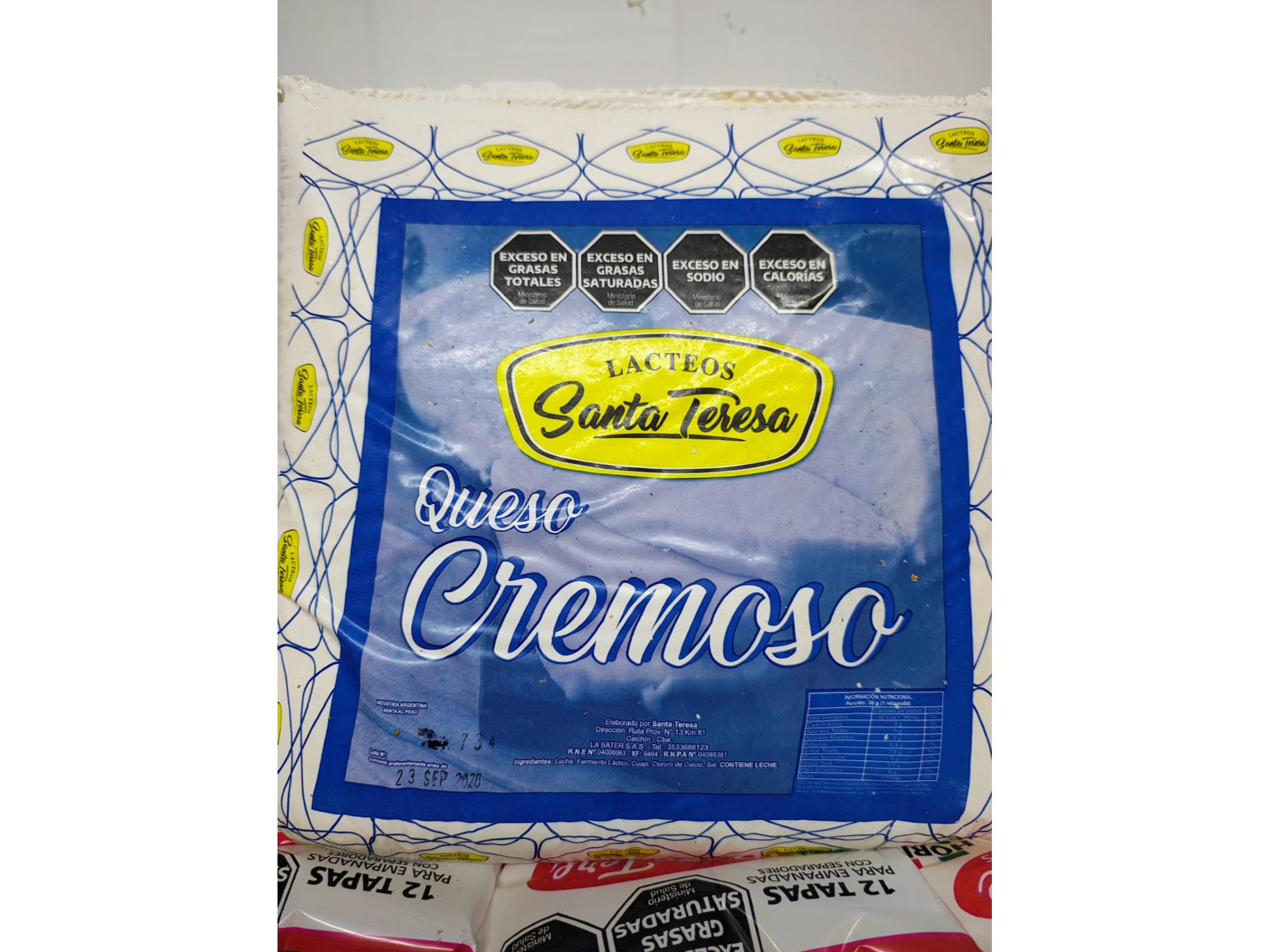 CREMOSO SANTA TERESA