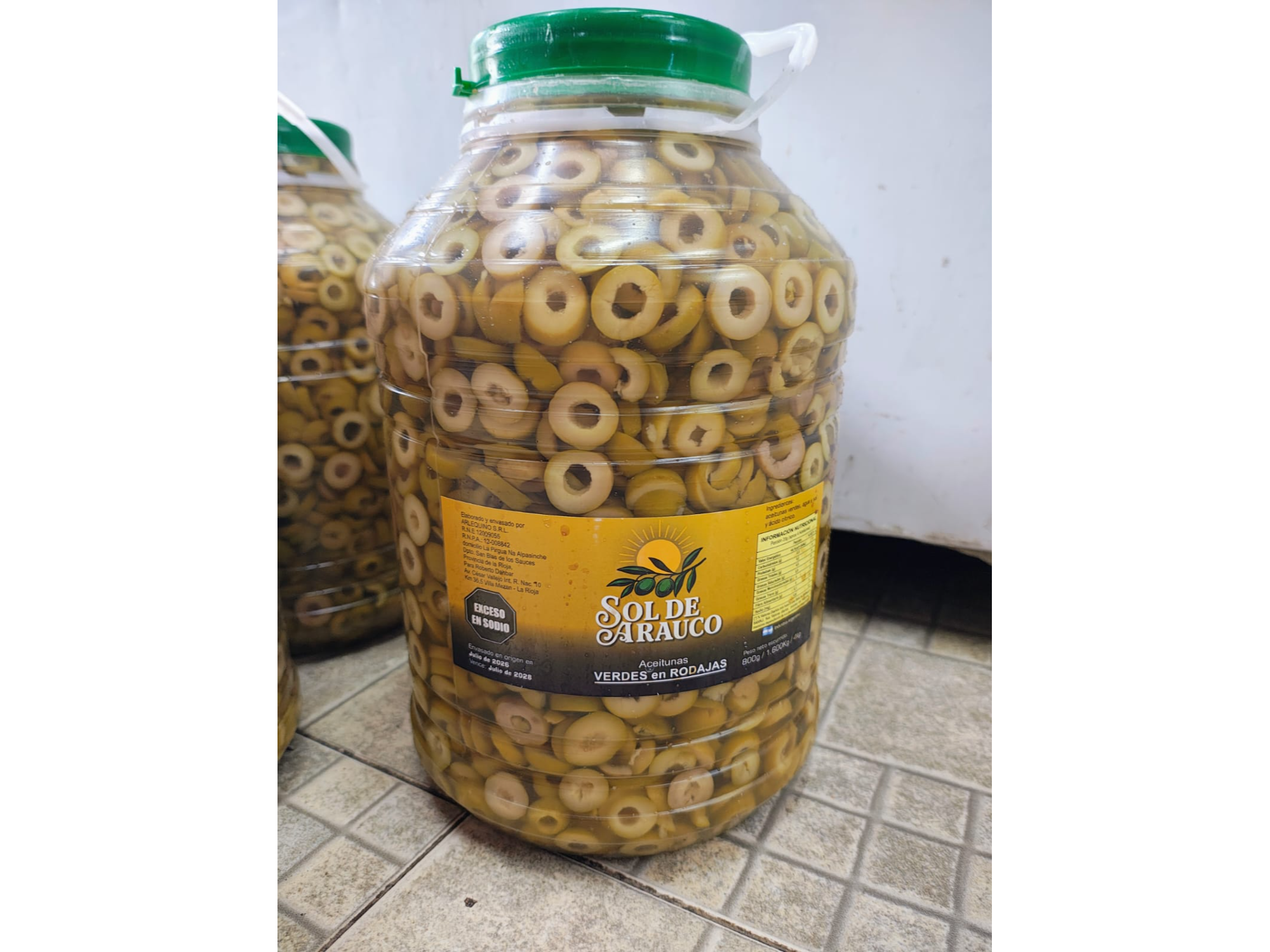 ACEITUNA SOL DE ARAUCO