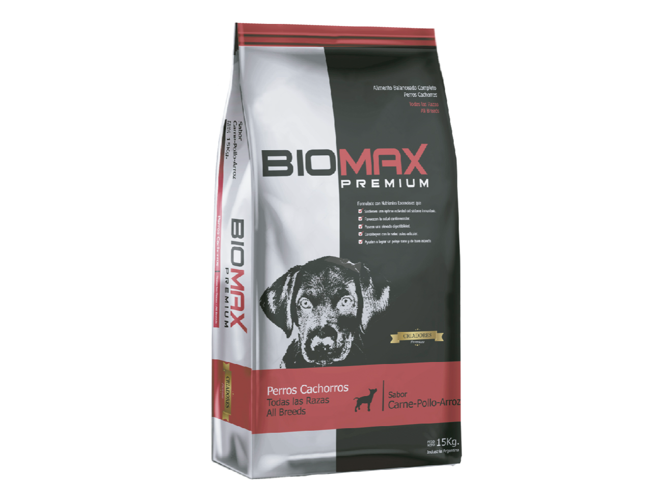 Biomax premium cachorros x 15kg