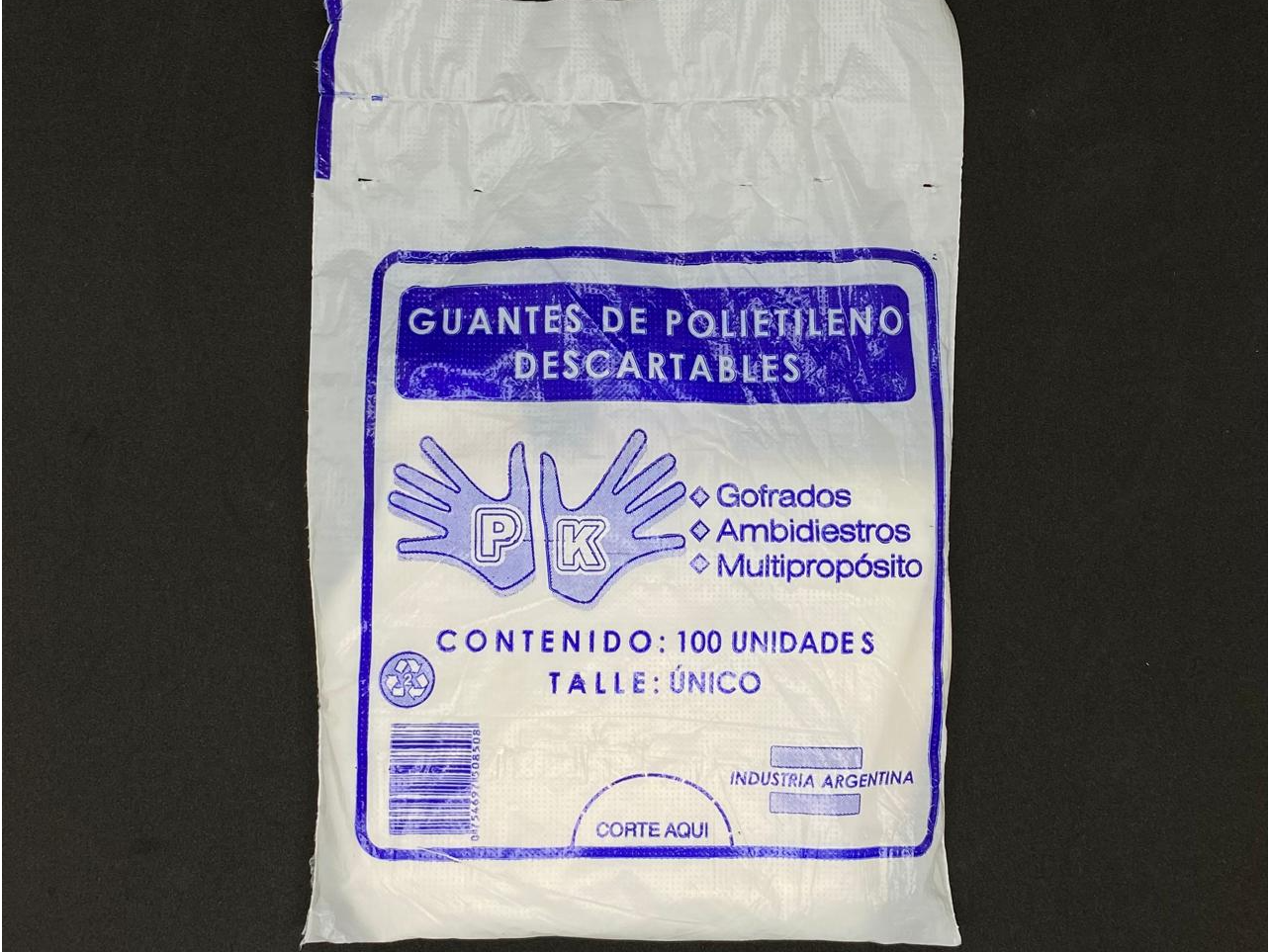 Guantes Polietileno Transparente