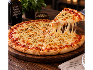 Pizza muzzarella de Alem street food