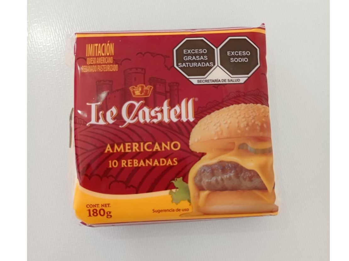 Imitación Queso Americano Le Castell