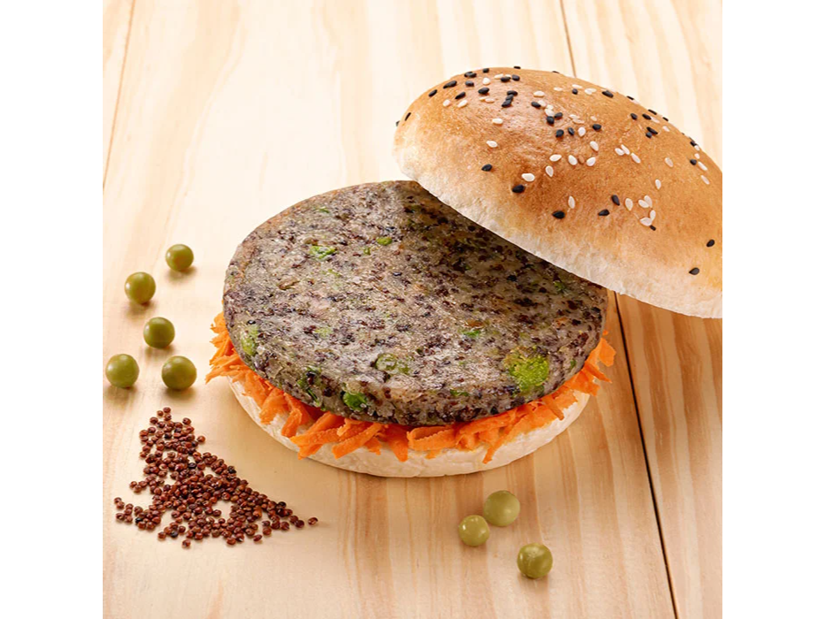 HAMB. GRUPOLAR QUINOA ROJA+ARVEJA