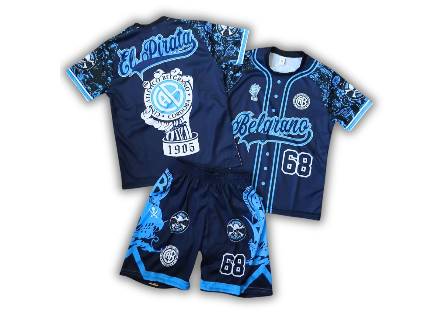 Conjunto ascenso - Remera + Short