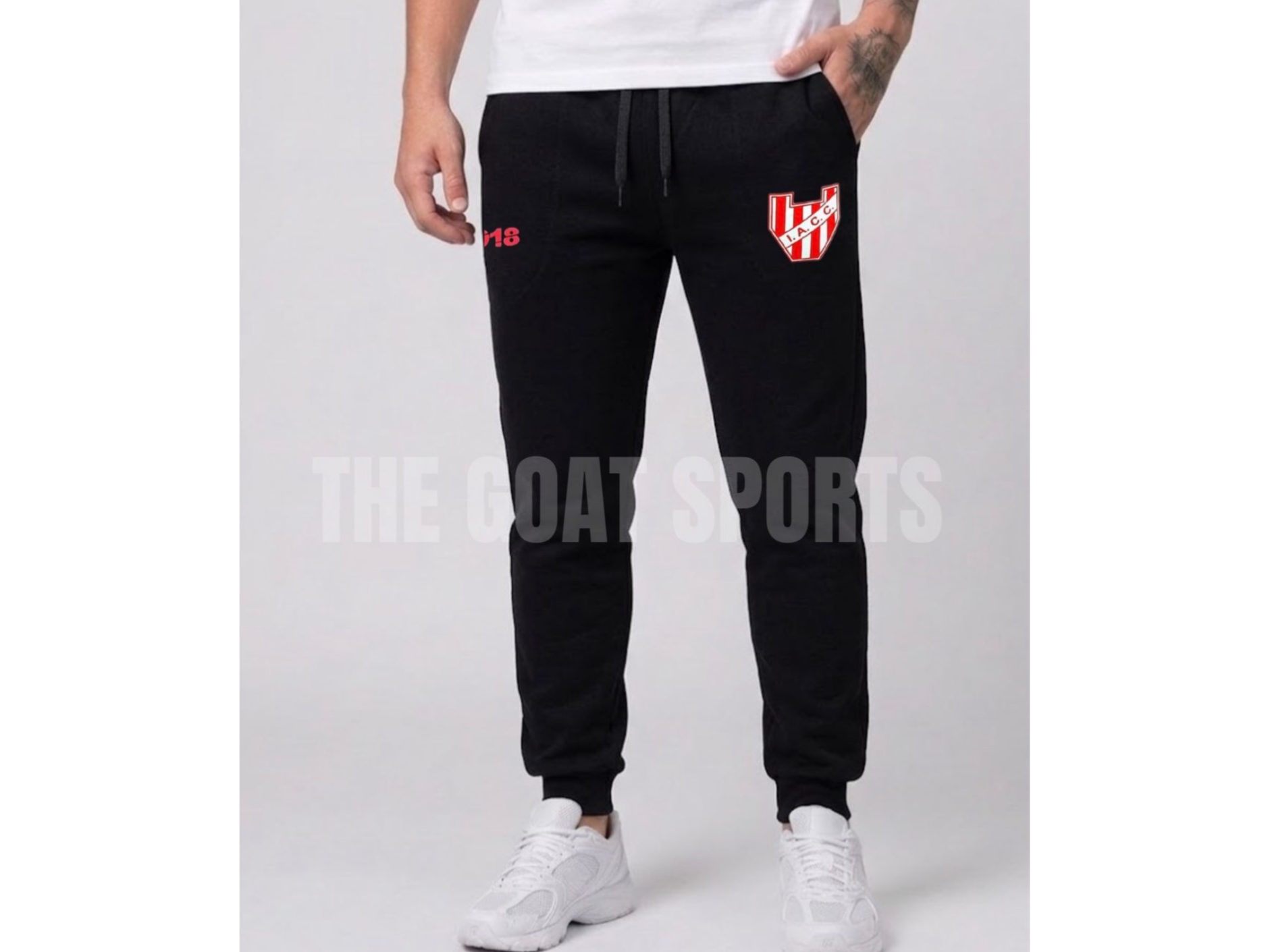 Jogging Negro - Escudo