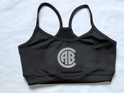 Top tiras finas - Estampa gris