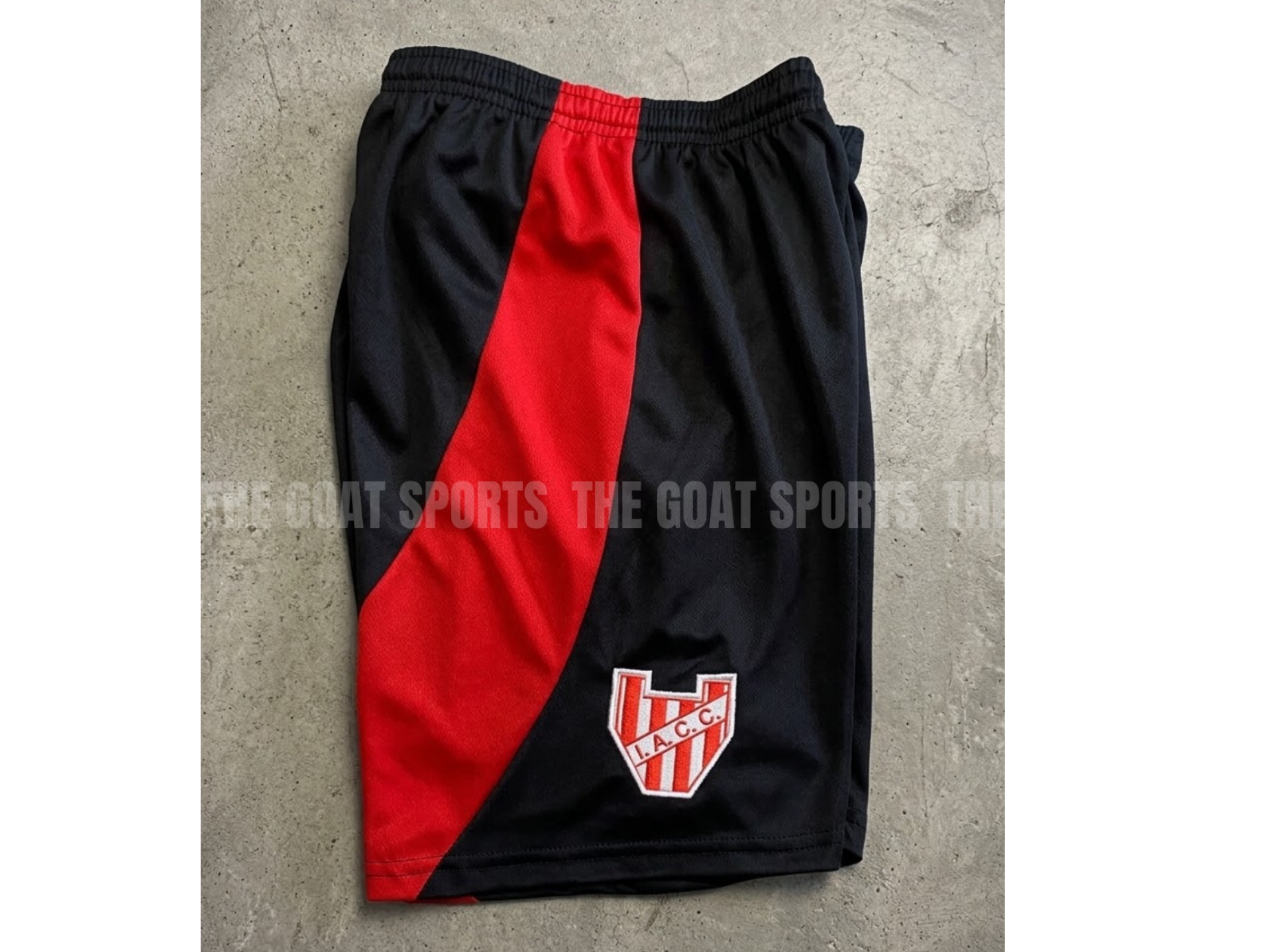 Short de futbol negro
