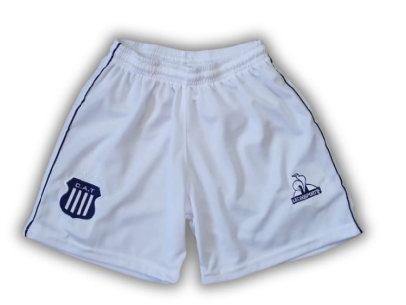 Short futbol blanco