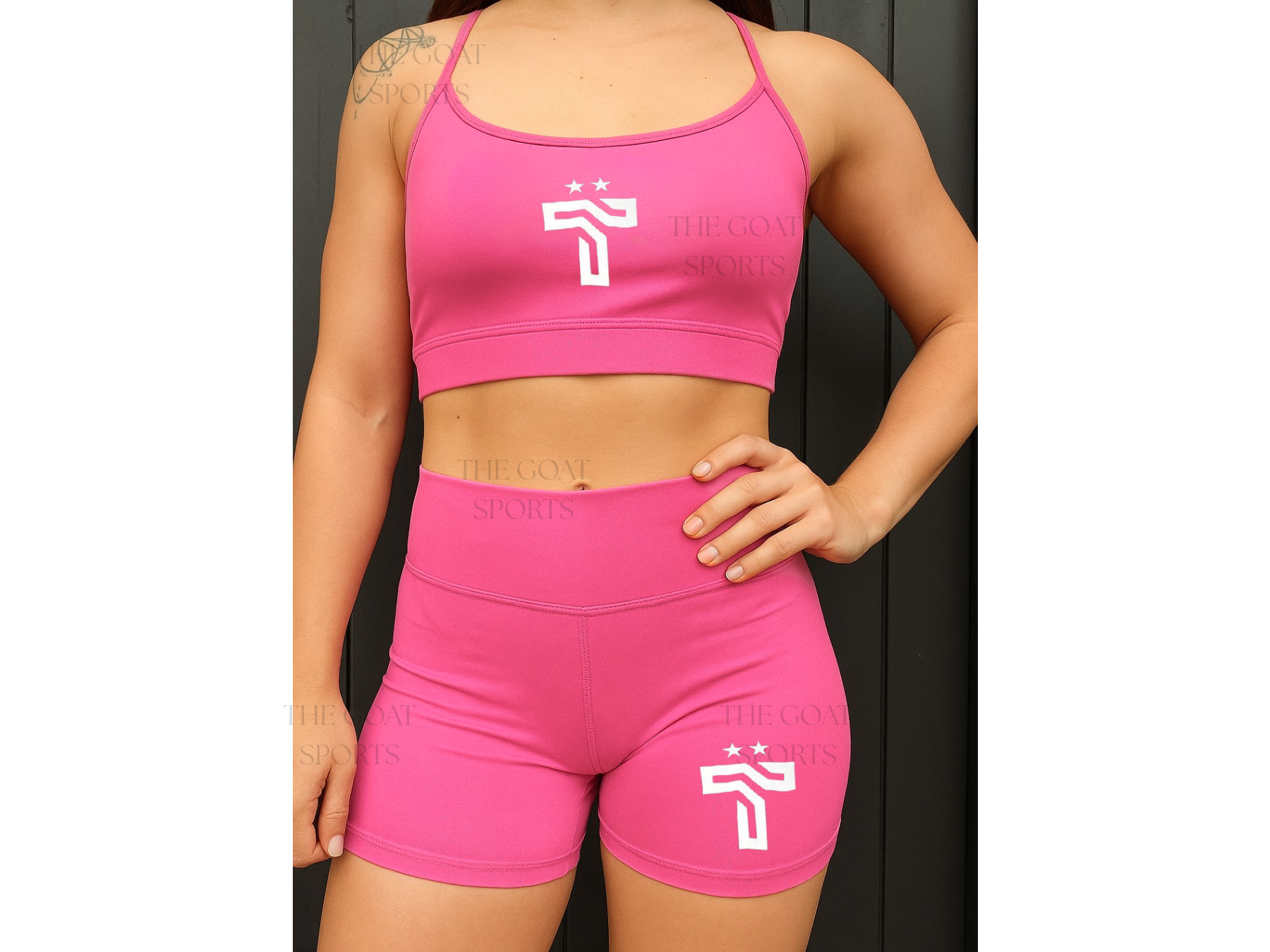 Conjunto Fit rosa