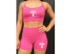 Conjunto Fit rosa