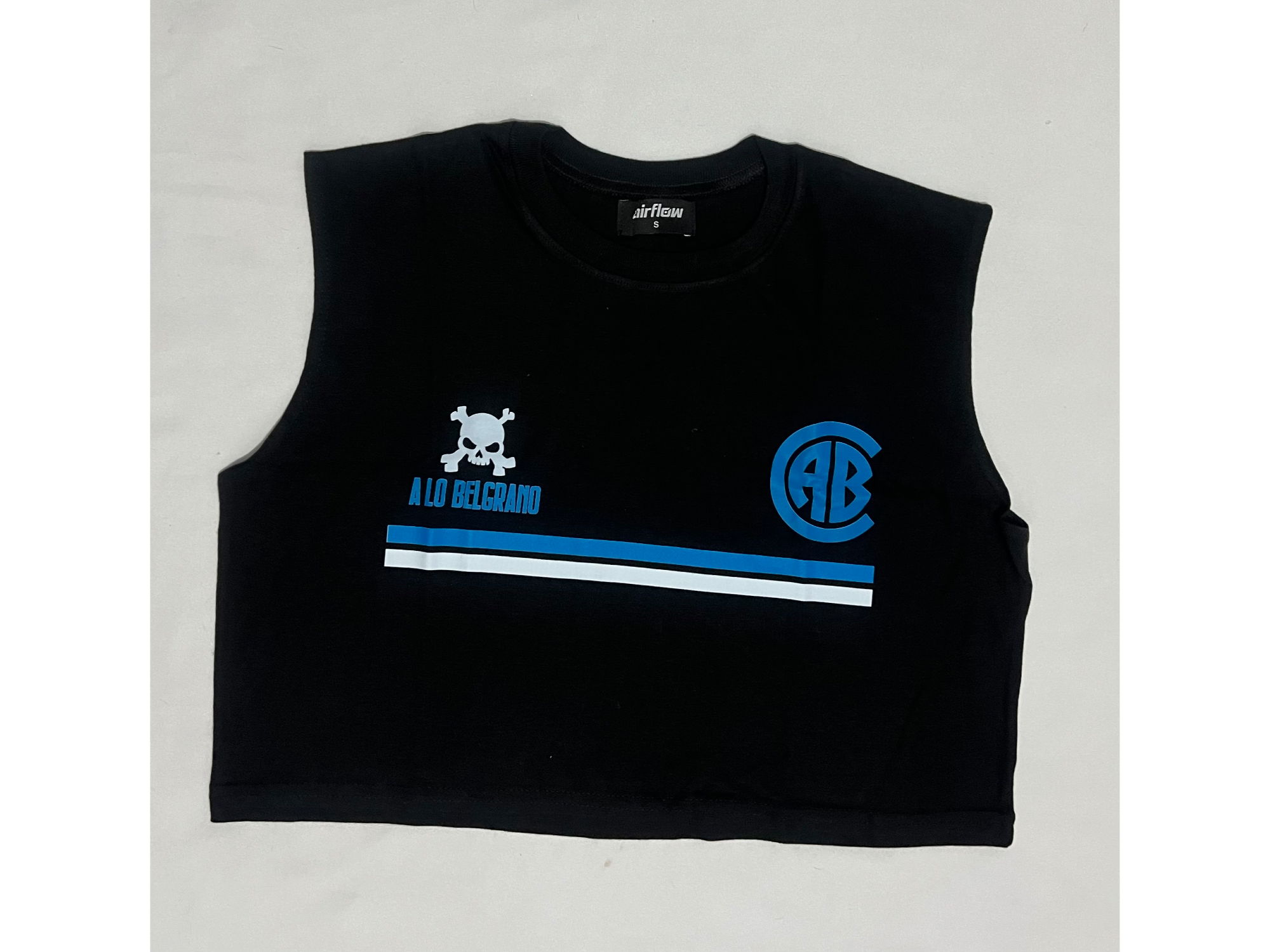 Longtop negro lineas