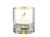 Vaso Johnnie Walker con filete dorado