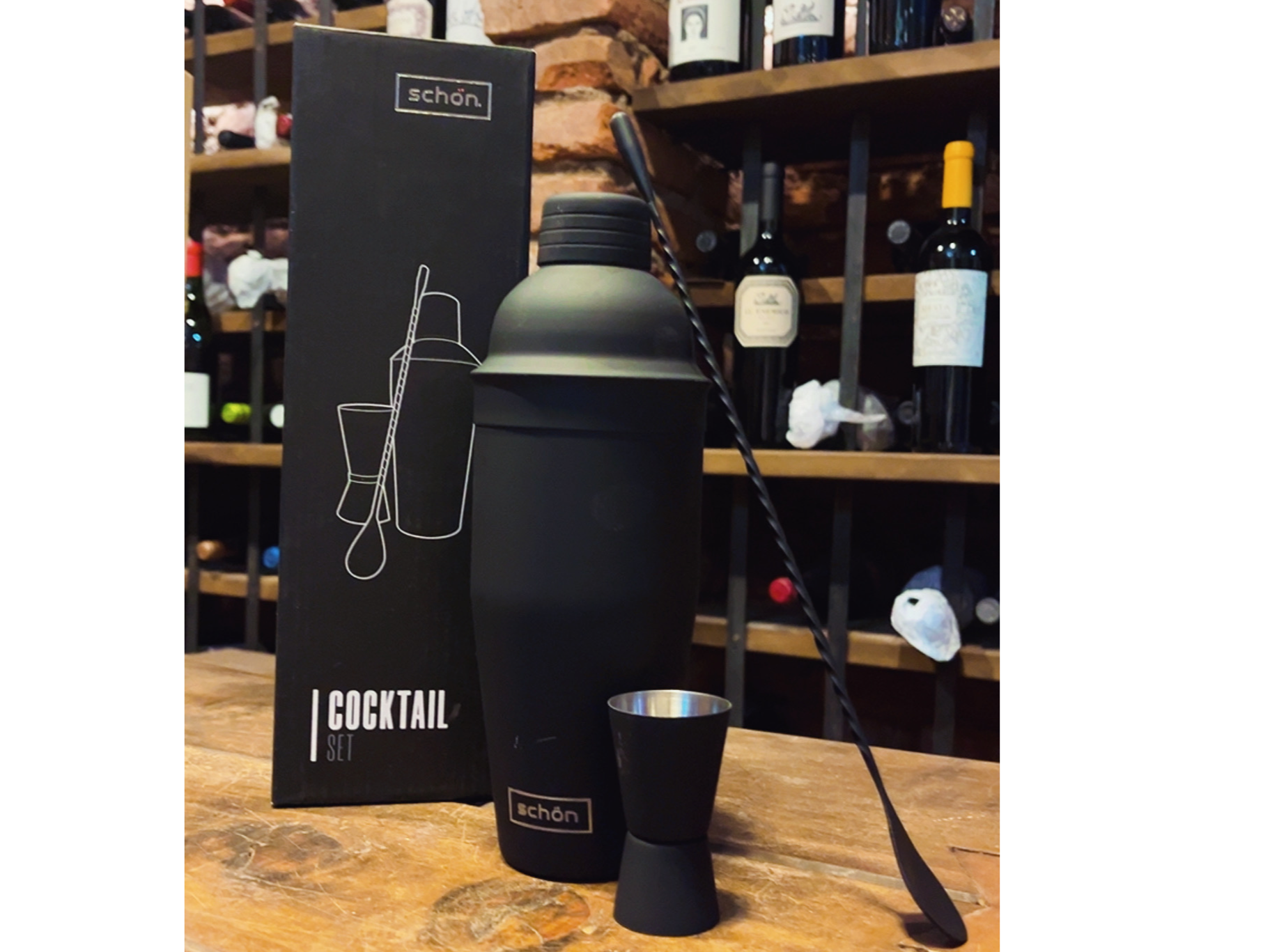 Set de coctelería Schon