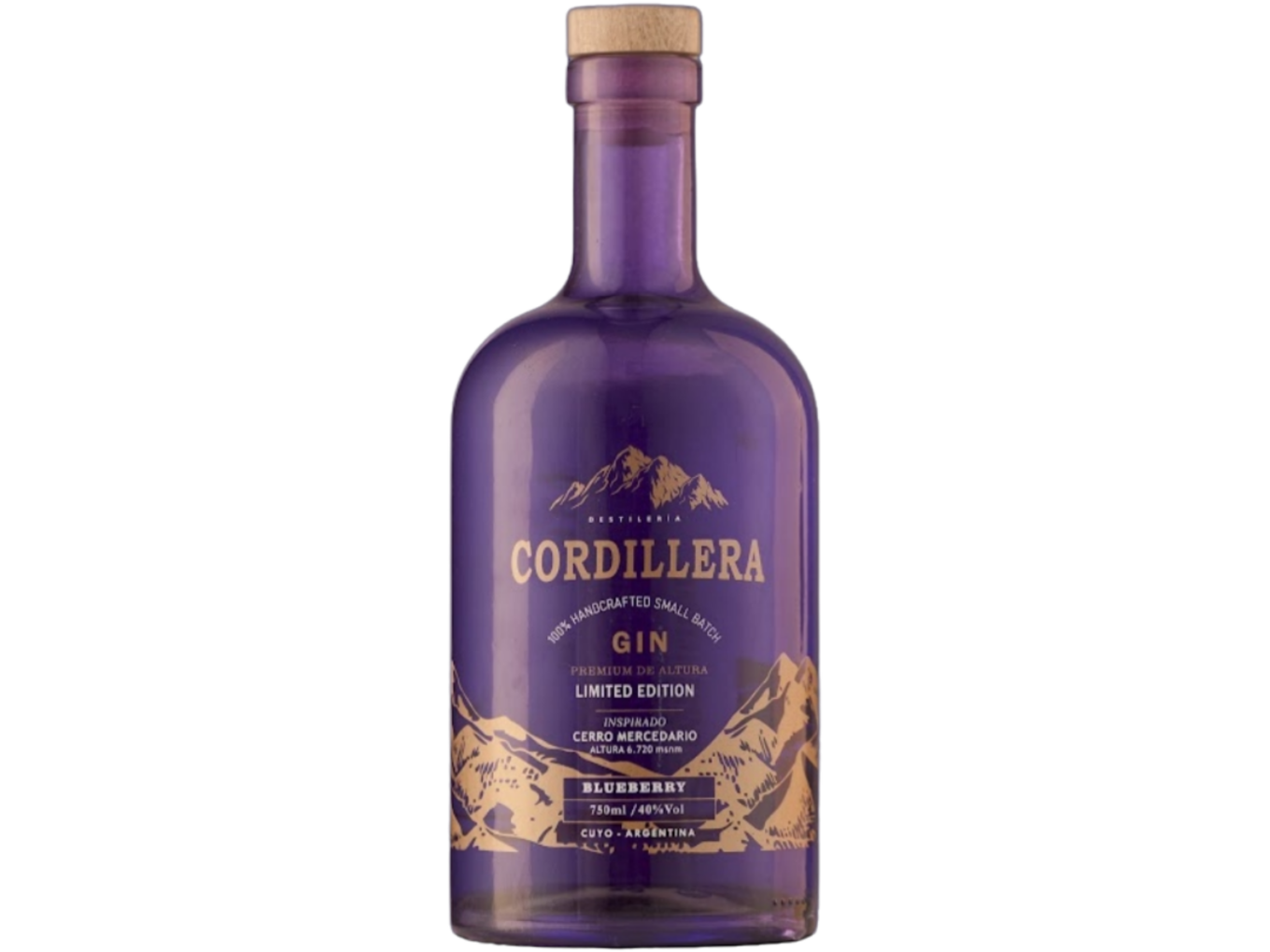 Cordillera Gin Blueberry