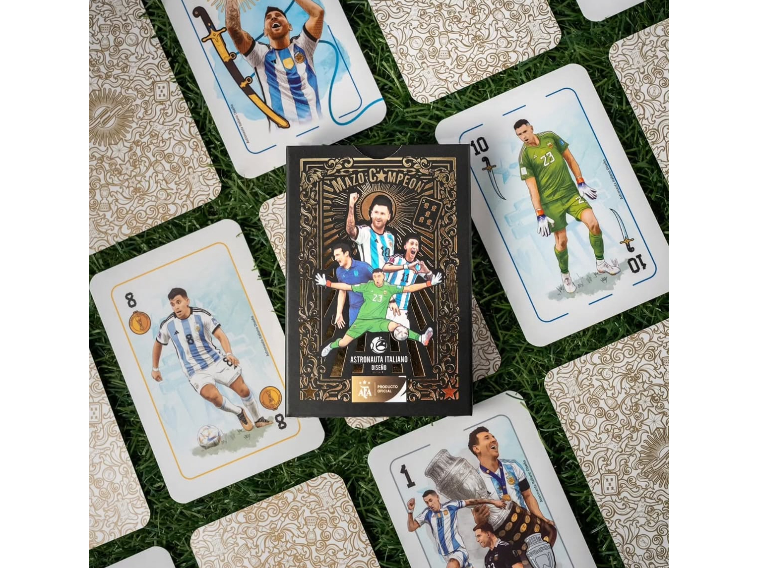 Mazo Mundial Cartas Españolas licencia AFA