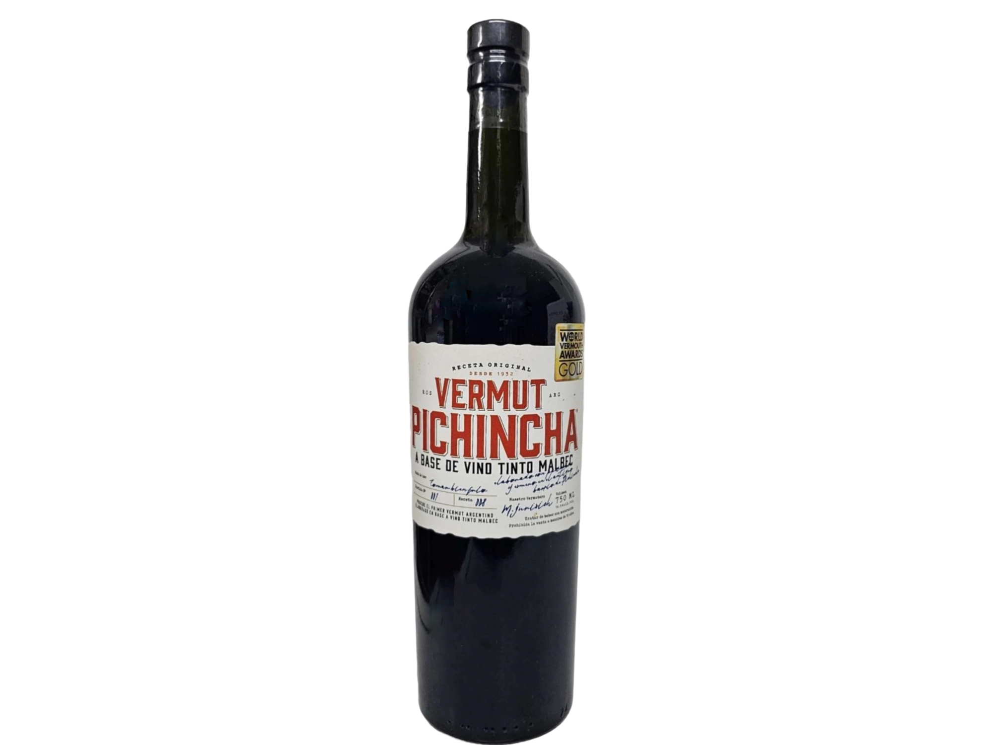 Vermut Pichincha a base de vino tinto Malbec 750ml