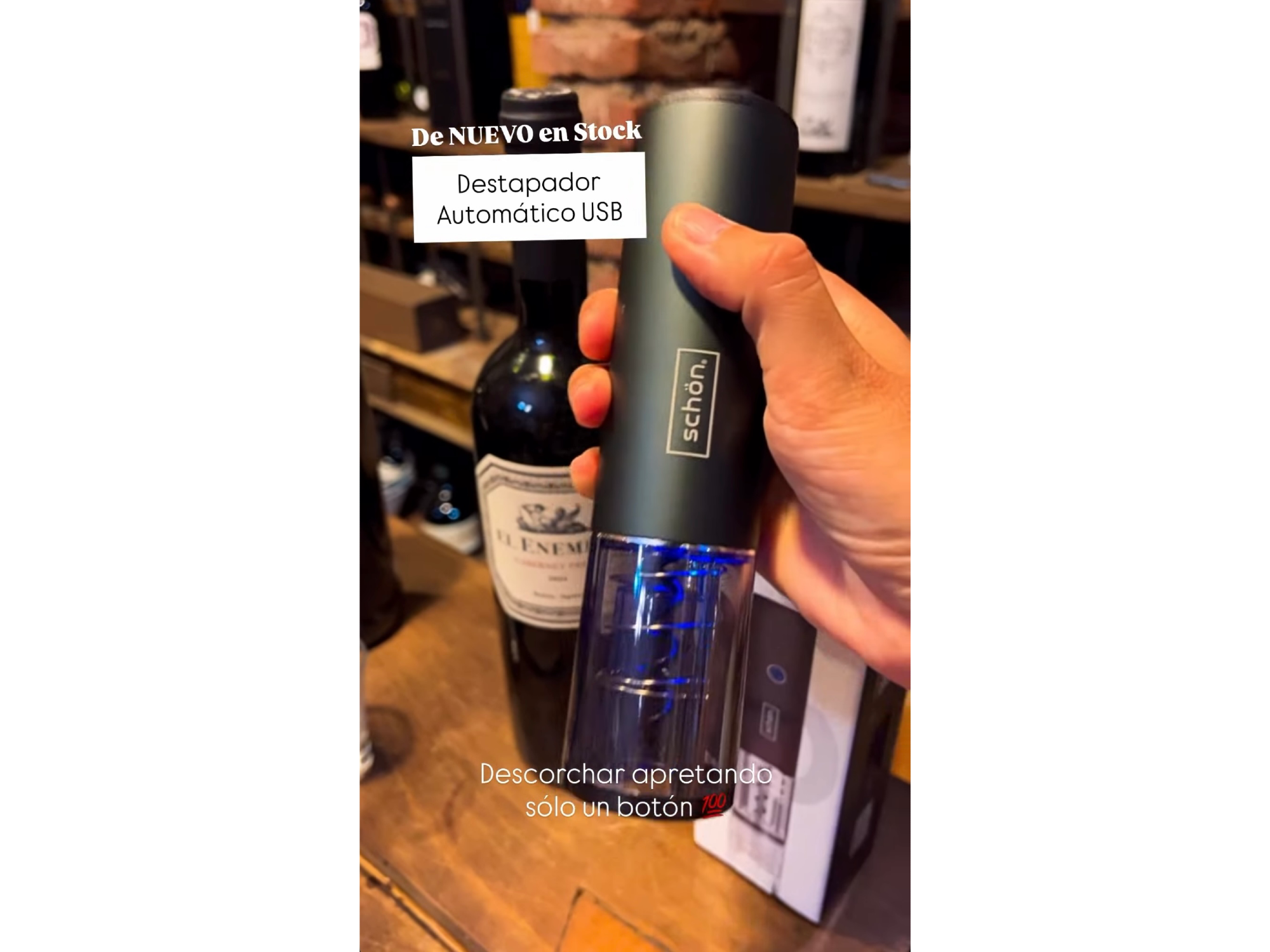 Destapador Automático Schon USB