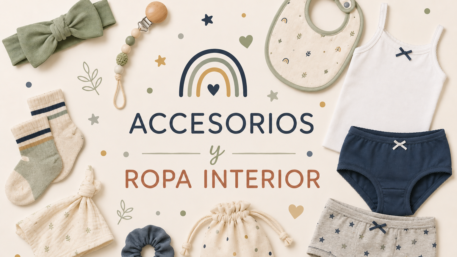 ACCESORIOS Y ROPA INTERIOR
