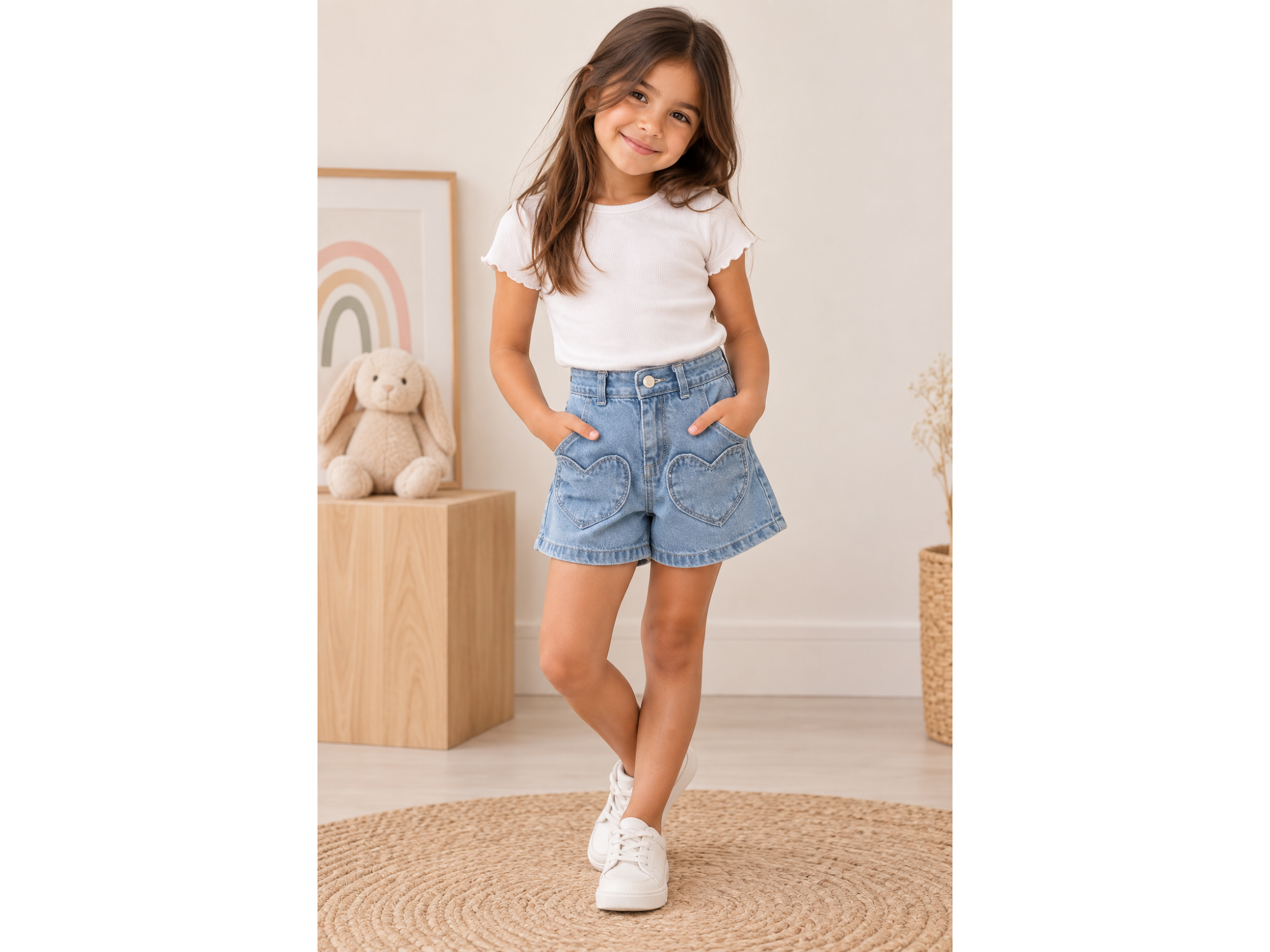 Short corazón de Mikomodainfantil