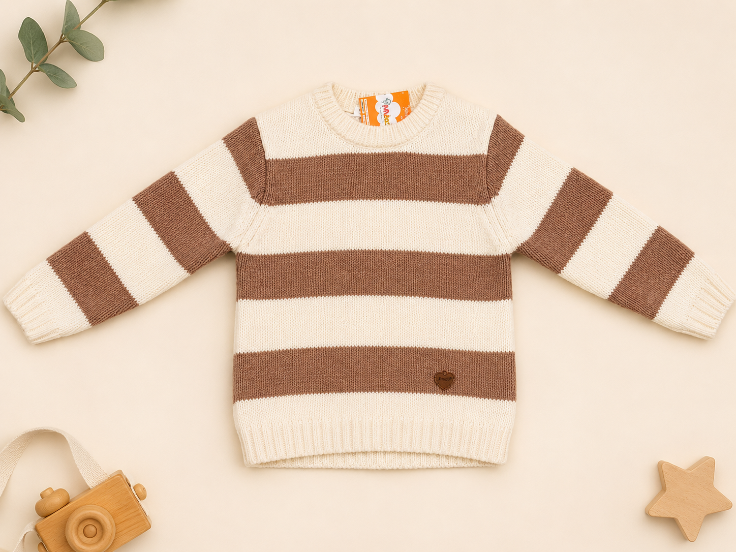 Sweater talle 4/5 años rayado