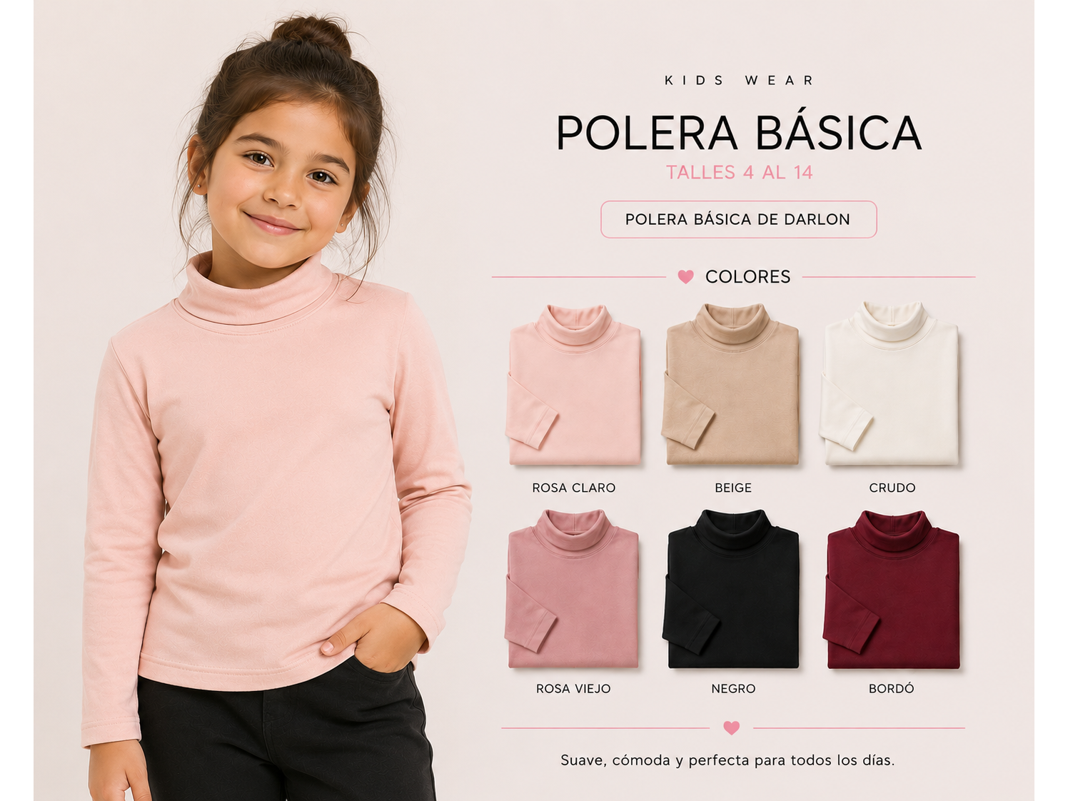 Media polera de Darlon