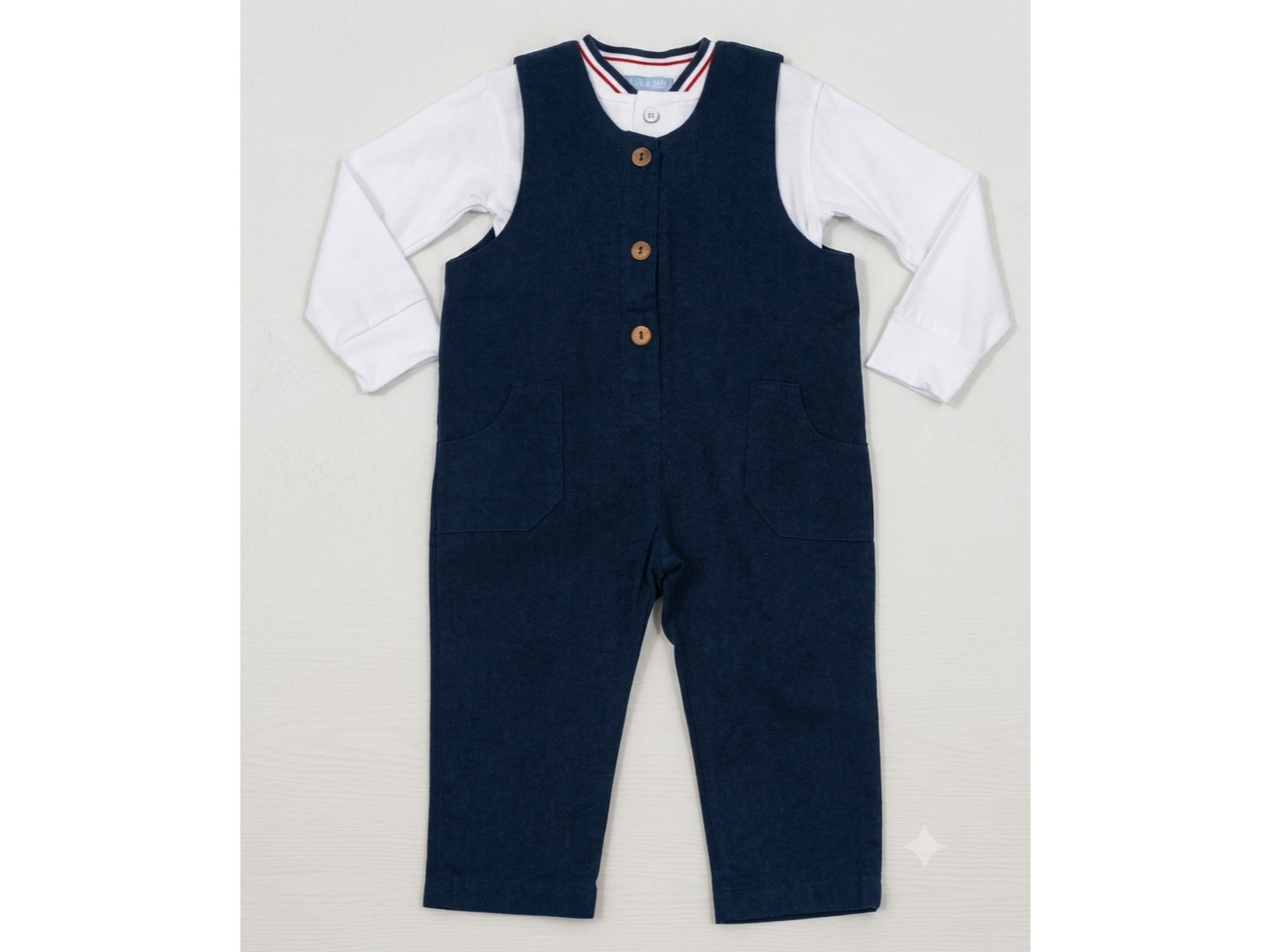 Overol James Gabardina Azul Marino