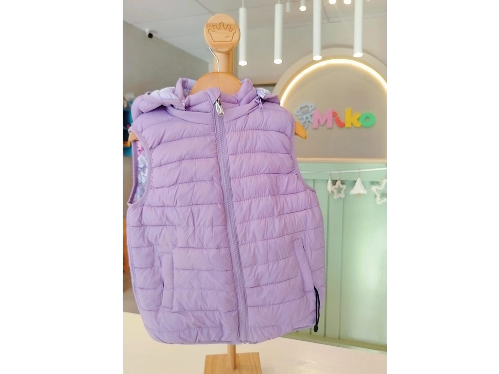 Chaleco reversible beba