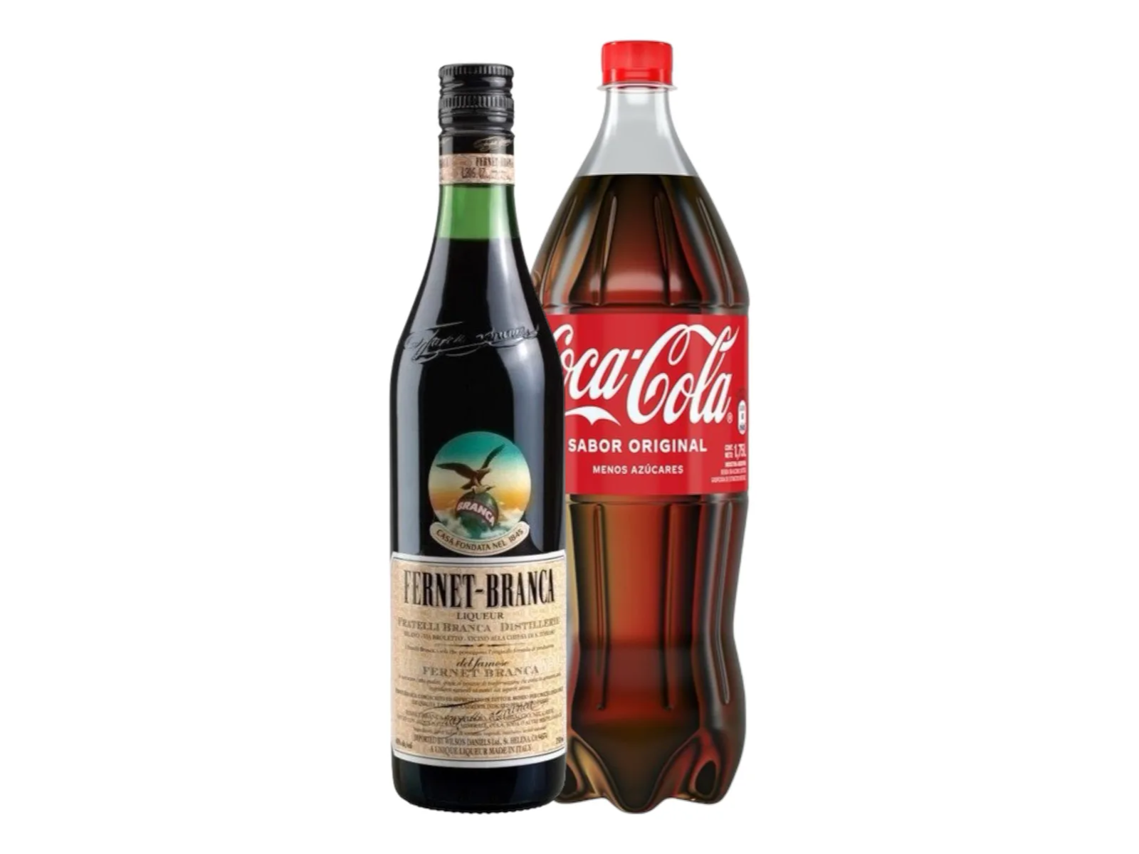 FERNET BRANCA x 750cc + 1 COCA 1.5lt