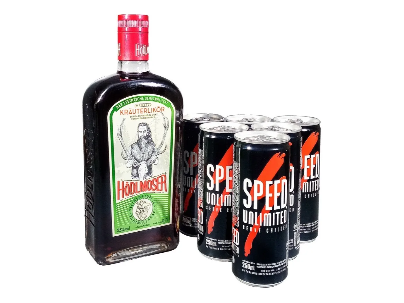 HODLMOSER 700cc + 4 ENERGIZANTES + BOLSA HIELO (chica)
