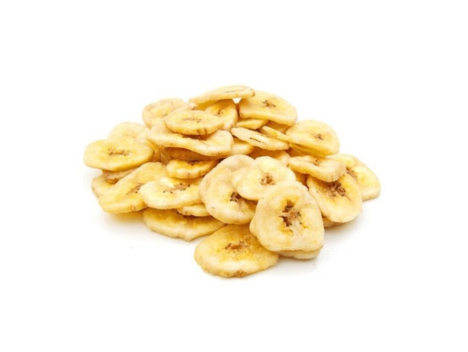 Chips de Banana Disecadas