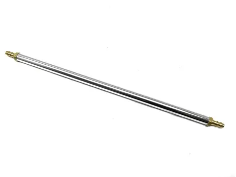 CAÑO DE ALUMINIO BAJADA CON CONECTORES