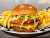 Fresh burger doble con papas