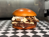 Champi burger doble con papas