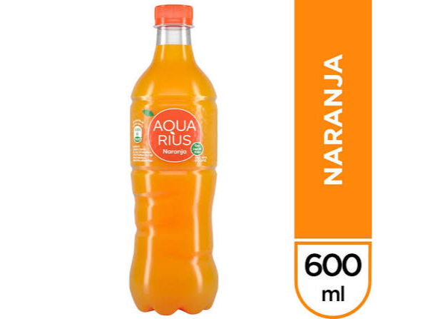 aquarius naranja 500ml