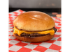Cheese burger simple sin papas